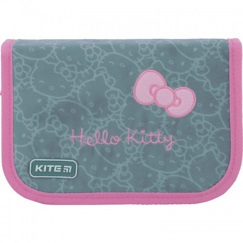 Пенал без наповнення "Kite" /HK22-622/ Hello Kitty, 1 відділення, 2 відвороти (61646) (1/48) - Kanc Kyiv для вас