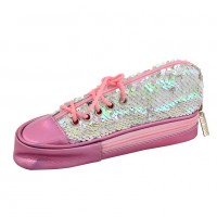 Пенал м'який "YES" /532723/ TP-24 ''Sneakers with sequins'' pink (1/40/120)