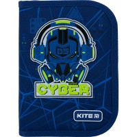 Пенал з наповненням "Kite" /K22-622H-8/ Cyber, 1 відділення, 2 відвороти (61697) (1/44)