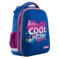 Рюкзак шкільний каркасний "1В" /558024/ H-12 "Cool girl" (1/6)