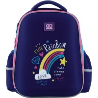 Рюкзак напівкаркасний "GoPack" /GO24-165M-1/ Education 165M-1 Cute Rainbow (66814) (1/6)