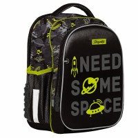 Рюкзак шкільний "1В" /552005/ S-107 "Space", чорний (1/6)