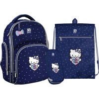 Набір "Kite" /SET_HK22-706S/ рюкзак + пенал + сумка д/взуття 706S Hello Kitty (61902) (1/4)