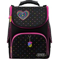 Рюкзак шкільний каркасний "Kite" /K22-501S-4 (LED)/ Education Hearts(61486) (1/8)