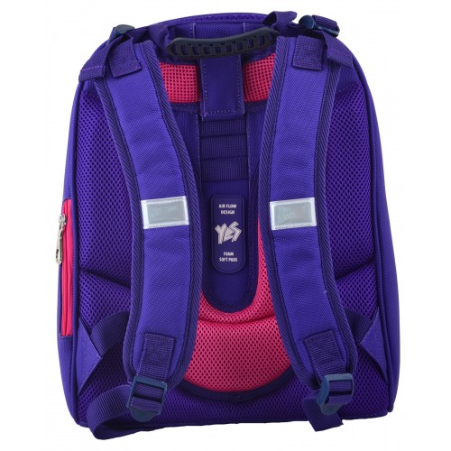 Рюкзак каркасный "Yes" / 554486 / H-12-1 Kotomaniya blue, 38 * 29 * 15 (1/6) - Канц Киев для вас