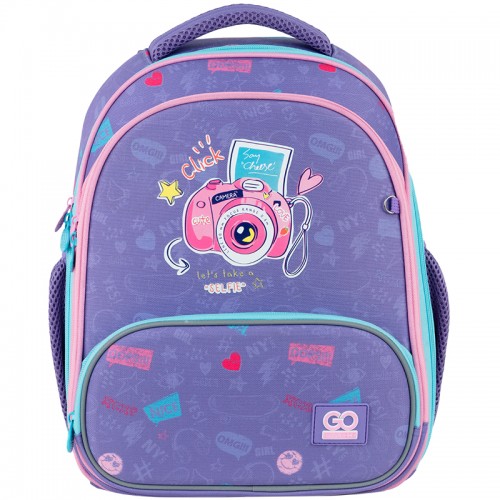 Рюкзак каркасний "GoPack" /GO24-597M-4/ Education 597M-4 Say Cheese (66842) (1/8) - Канц Київ для вас