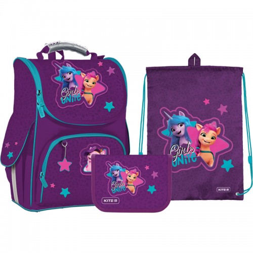 Набір "Kite" /SET_LP22-501S/ рюкзак + пенал + сумка д/взуття 501SMy Little Pony (61865) (1/8) - Канц Київ для вас