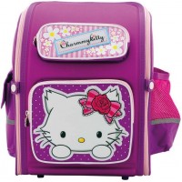 Рюкзак шкільний "1В" /551514/ "Charmmykitty" пурпурний, h=32см (1/16)