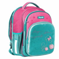 Рюкзак шкільний "1В" /551653/ S-106 "Bunny", рожевий/бірюзовий (1/6)