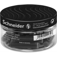 Стрижень картридж для чорнильних перових ручок "SCHNEIDER" / S6701/ 30 шт в уп., чорні (1/6)