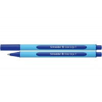 Ручка масляна "SCHNEIDER" /S152003/ SLIDER EDGE (товщина F-тонка) 0,5мм, синя (10/100)