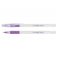 Ручка масляна "ECONOMIX" /E10197-12/ ICEBERG, фіолетова (50/1000)