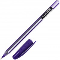 Ручка масляна "ECONOMIX" /E10196-12/ LINE, фіолетова (50/1000)