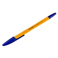 Ручка кулькова "PIANO" /1147B/ "В" 1,0мм, синя, жовтий корпус (50/1000)