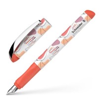 Ручка-перо з чорнильним патроном "SCHNEIDER" /S167757/ GLAM, корпус грейпфрут (1/10)