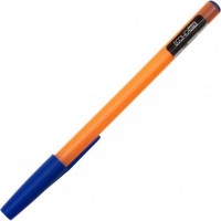 Ручка масляна "ECONOMIX" /E10252/ FIRE, синя (50/1000)