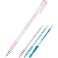 Ручка гелева "Пиши-стирай" /AG1071-02-A/ 0,5мм, "Student" синя з гумкою (12/144)