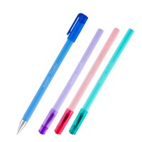Ручка кулькова "Axent" /AB1083-02-A/ 0,7мм, "Pastelini" синя (12/144)