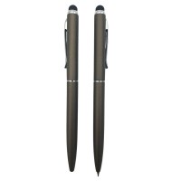 Ручка кулькова поворотна "JO" /2929/2930/ "Premier-Touch Pen" LUXOR метал, стилус, корпус: синій, сірий, мікс (10)