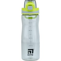 Пляшечка для води "Kite" /K21-395-03/ 650 мл, сіро-зелена (1/12/72)