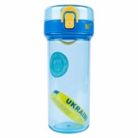 Пляшка для води "YES" /707854/ "Ukraine" 430мл (1/60)