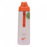 Пляшка для води "YES" /707622/ 850мл, помаранчева (1/60)