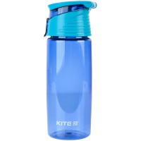 Пляшечка для води "Kite" /K22-401-02/ 550 мл, блакитно-бірюзова (1/12/72)
