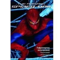 Гофро-картон А4 "Kite" /SM12-257К/ неон Spider-Man А4 (5арк/5кол) 1/100