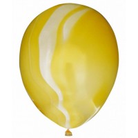 Кульки повітряні "Pelican" /1205-633/ 12' (30 см), агат жовтий, 5шт/уп (1/5)