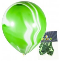 Кульки повітряні "Pelican" /1205-634/ 12' (30 см), агат зелений, 5шт/уп (1/5)