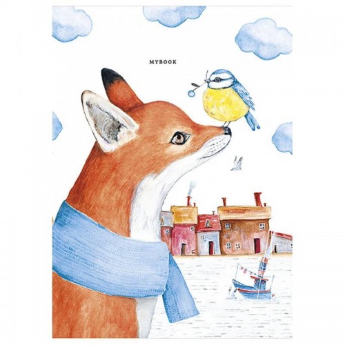 Зошит "TwinBook" А5 2в1 /А5-2*040-563/ # + БЕЗ ЛІНІЙ (64) - Kanc Kyiv для вас