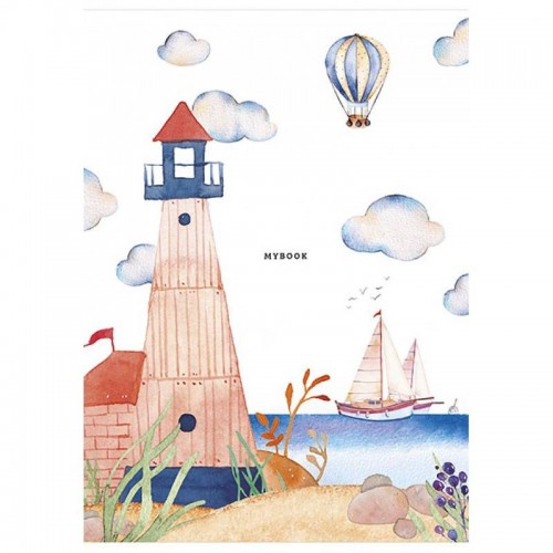Зошит "TwinBook" А5 2в1 /А5-2*040-563/ # + БЕЗ ЛІНІЙ (64) - Kanc Kyiv для вас