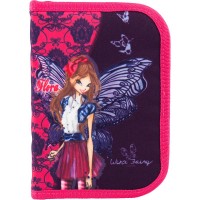 Пенал "Kite" /W18-622/ Winx fairy couture 1 від.,2 відв.,без напов. (38129) (1/20/100)