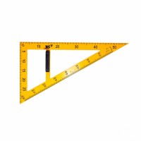 Трикутник для дошки "Yes" /370530/ прямокутний 90/60/30, 50см, з ручкою-тримачем, пластик (1/50)