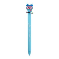 Ручка масляна автомат "Yes" /412007/ "Cute owl" 0,7 мм, синя (36/1296)