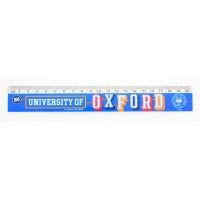 Лінійка 20см пл. "YES" /370434/ "Oxford"(blue) (1/50)