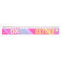 Лінійка 20см пл. "YES" /370432/ "Oxford"(pink) (1/50)