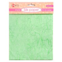 Шовковий папір "Santi" /952733/ зелений, 50*70 см (1/300)