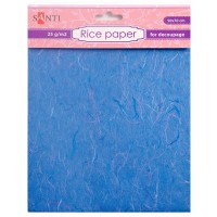 Рисовий папір "Santi" /952717/ блакитний, 50*70 см (1/300)