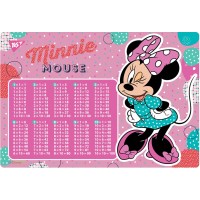 Подложка настольная дет. 42,5 * 29см "YES" / 491830 / "Таблица умножения" Minnie Mouse "(10/200)