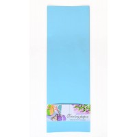 Пленка для упаковки и декорирования, светло-голубой, 60*60см, 10 листов.