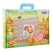 Набор для творчества "Find the match" "Farm Animals"