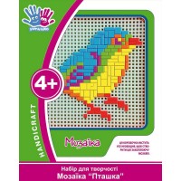 Набор для творчества 3D Мозаика "Птичка"