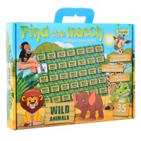 Набор для творчества "Find the match" "Wild Animals"